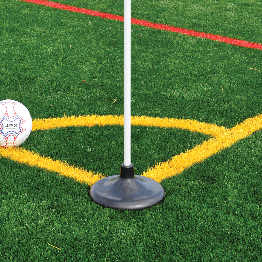 Corner Flags - Premium - with Rubber Base (Set of 4)