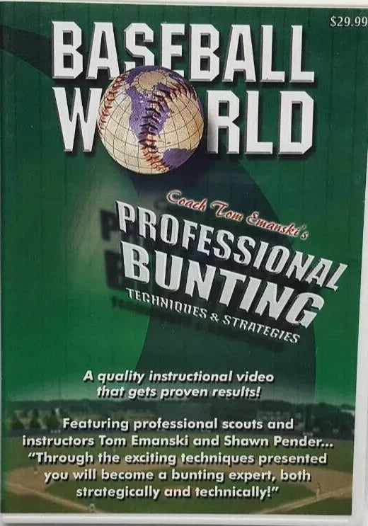 Tom Emanski's Professional Bunting Techniques & Strategies