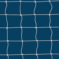 Thumbnail for Soccer Goal Replacement Nets (4 in. Sq. - 3mm Twist) - Club Soccer Goal (4-1/2 ft.H x 9 ft.W x 2 ft.B x 5 ft.D) (White)