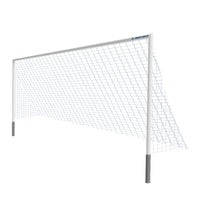 Thumbnail for Soccer Goals - Team Official Round Goal - Semi-Permanent (8 ft.H x 24 ft.W x 4 ft.B x 10 ft.D) - NFHS, NCAA Compliant