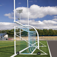 Thumbnail for Soccer Goal Replacement Nets (5-1/2 in. Hex - 5mm Braided Mesh) - Team Official Goal (8 ft.H x 24 ft.W x 4 ft.B x 10 ft.D) (White)