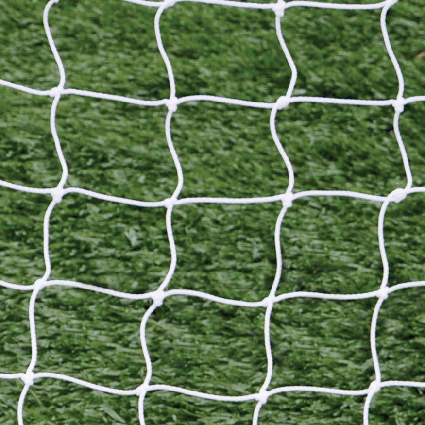 Soccer Goals - Classic Official Square Goal - Semi-Permanent with Standard Backstays (8 ft.H x 24 ft.W x 4 ft.B x 10 ft.D) - NFHS, NCAA, FIFA Compliant