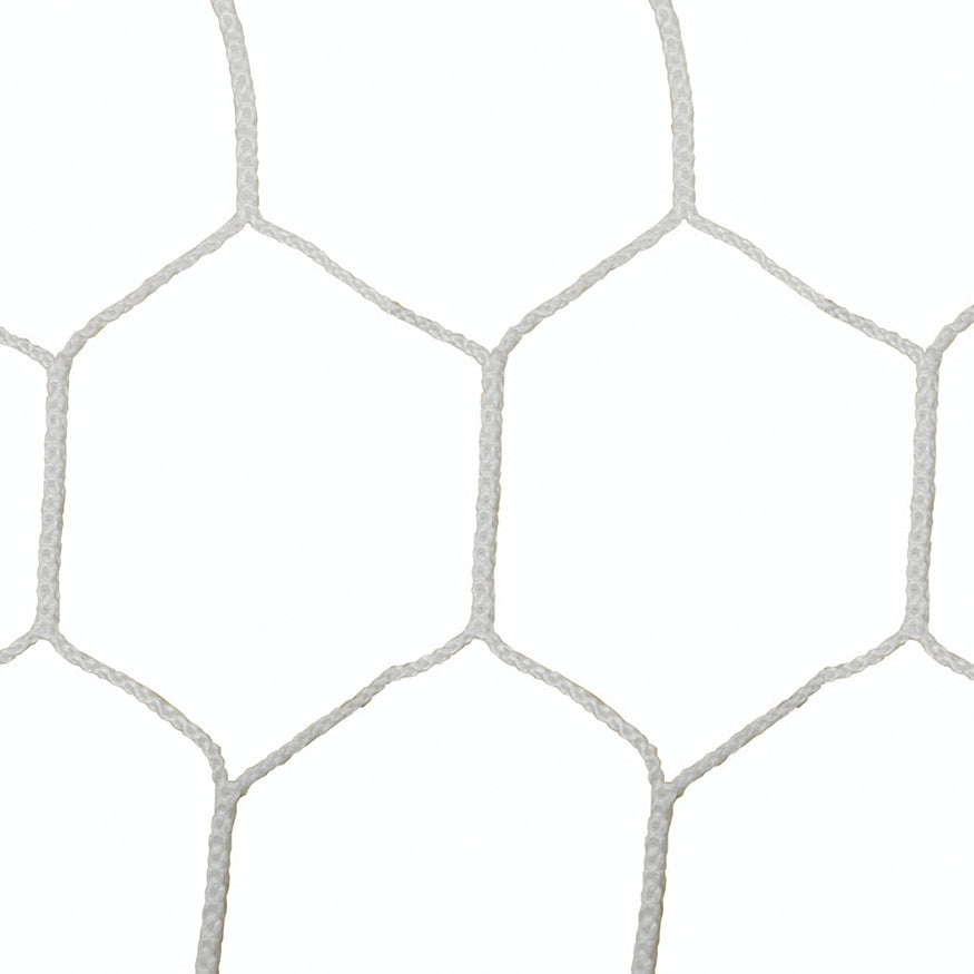 Soccer Goals - Classic Official Square Goal Deluxe Package (8 ft.H x 24 ft.W x 4 ft.B x 10 ft.D) - NFHS, NCAA, FIFA Compliant