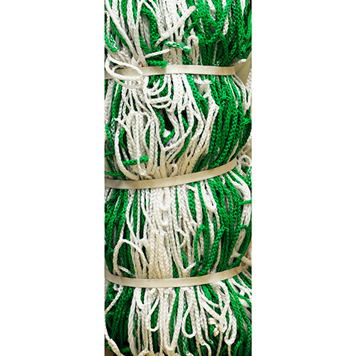 Soccer Goal Replacement Nets (5-1/2 in. - 5mm Hex Braid) - Nova Premier Goal (8 ft.H x 24 ft.W x 4 ft.B x 10 ft.D) (Green/White)