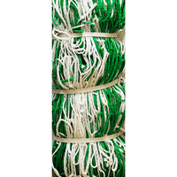 Thumbnail for Soccer Goal Replacement Nets (5-1/2 in. - 5mm Hex Braid) - Nova Premier Goal (8 ft.H x 24 ft.W x 4 ft.B x 10 ft.D) (Green/White)