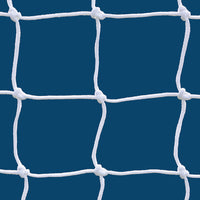 Thumbnail for Soccer Goal Replacement Nets (5-1/2 in. Sq. - 6mm Braided Mesh) - Classic Official Goal (8 ft.H x 24 ft.W x 4 ft.B x 10 ft.D) (White)