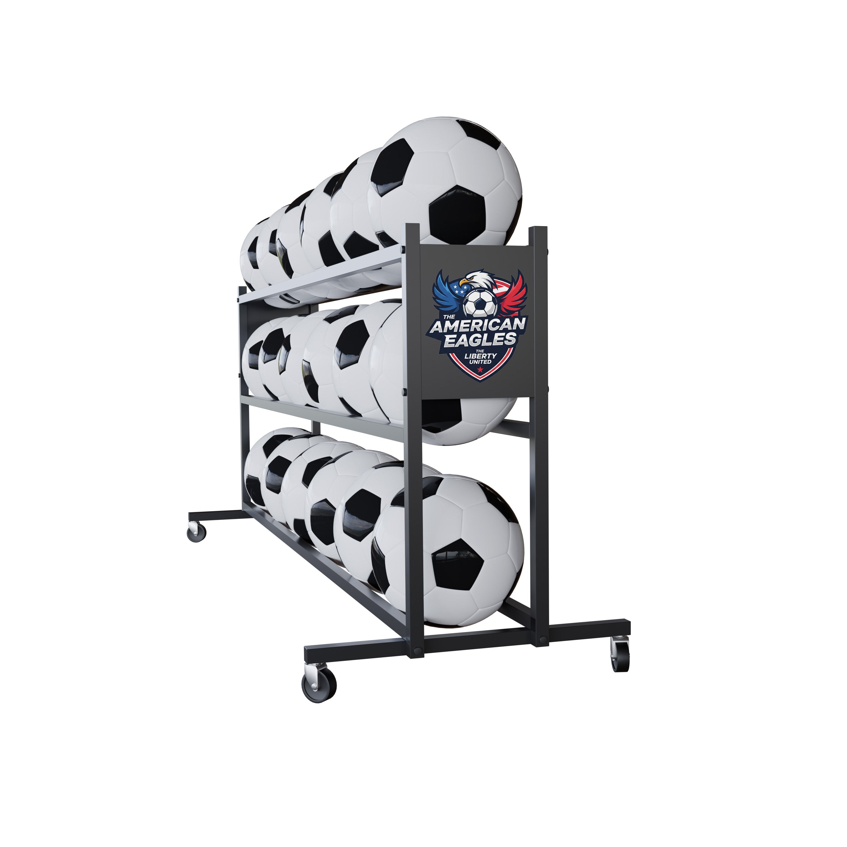 Custom Ball Racks – Basketball, Volleyball, Soccer