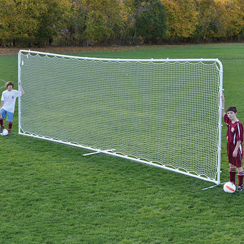 Soccer Rebounder Replacement Net (1-1/2 in. Sq. Mesh) (8 ft.H x 24 ft.W) (White)