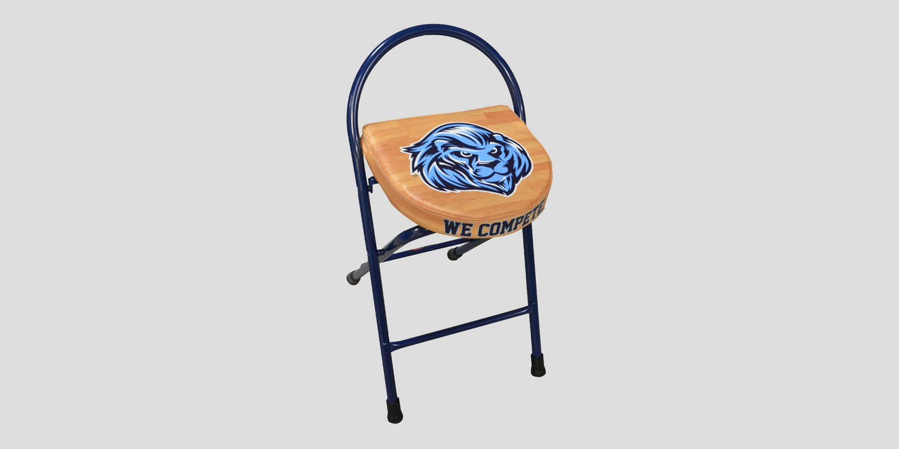 Digitally Printed Locker Room Stools