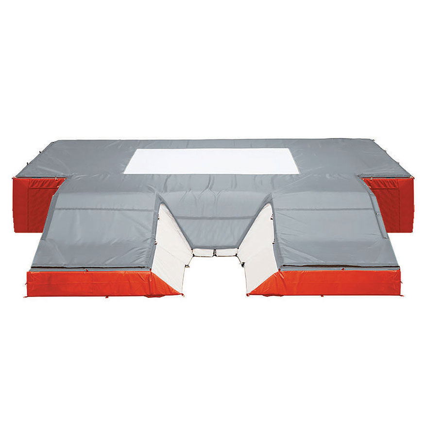 Pole Vault Landing System (High School - 20 ft. x 21 ft. x 26 in.) - NFHS Compliant