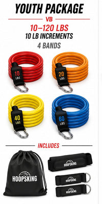 Thumbnail for Vertical Blitz Youth package with HoopsKing accessory branding