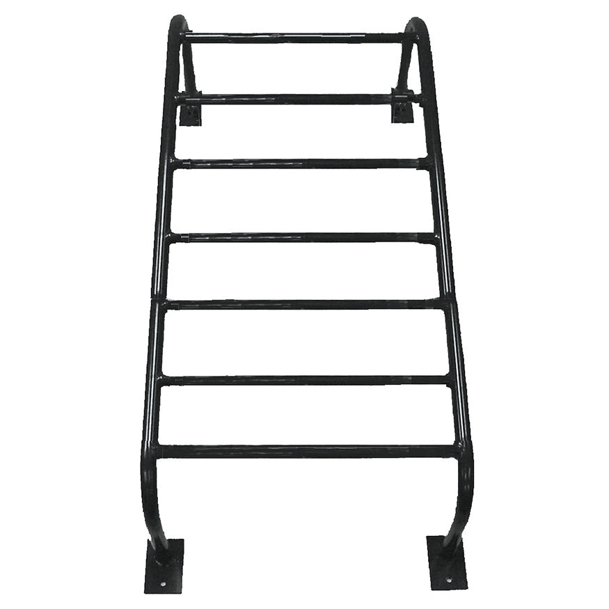 Climbing Ladder - Vertical - Wall-Mounted (Black)