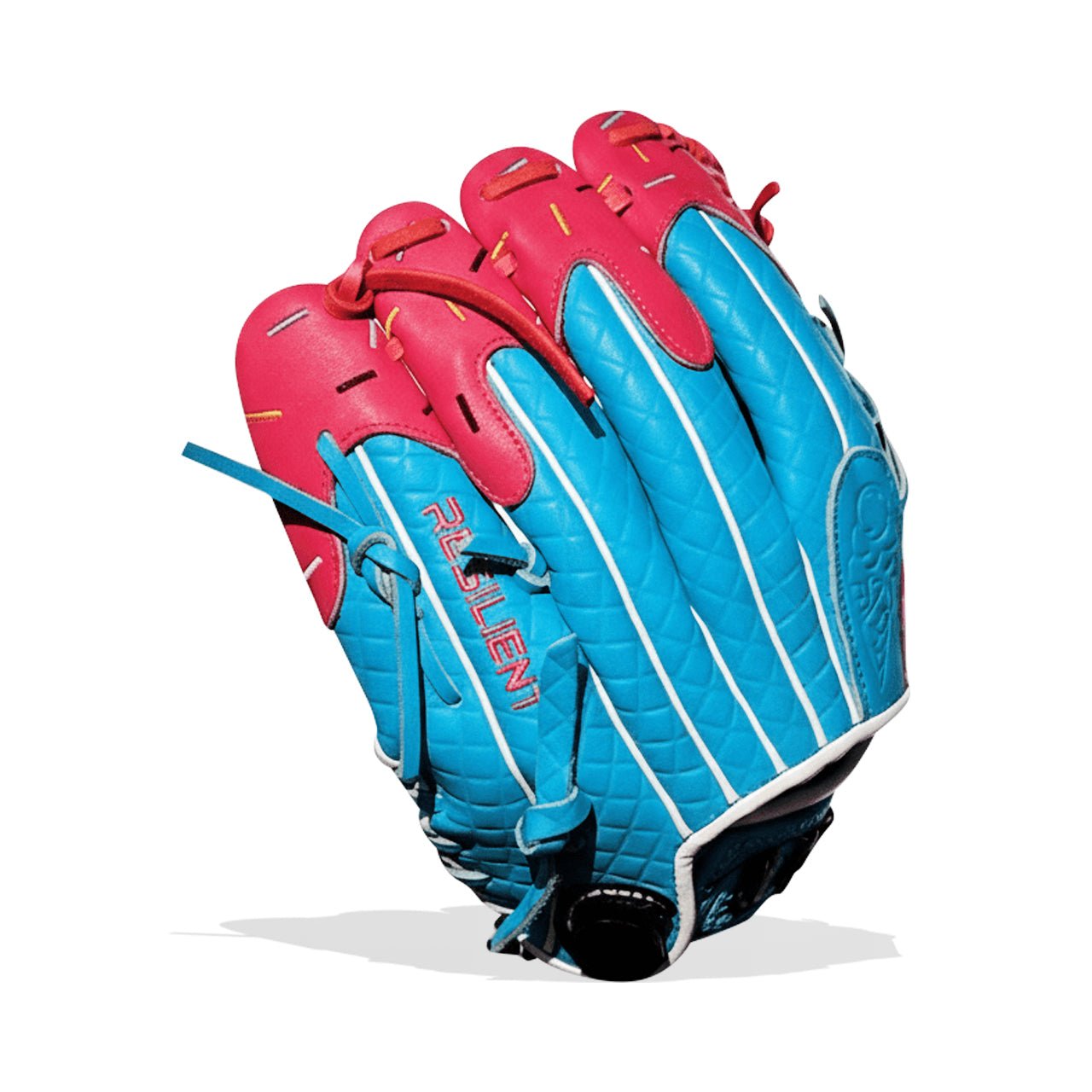 Youth Ball Glove - Ice Cream (Cotton Candy Blue and Pink)