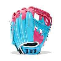 Thumbnail for Youth Ball Glove - Ice Cream (Cotton Candy Blue and Pink)