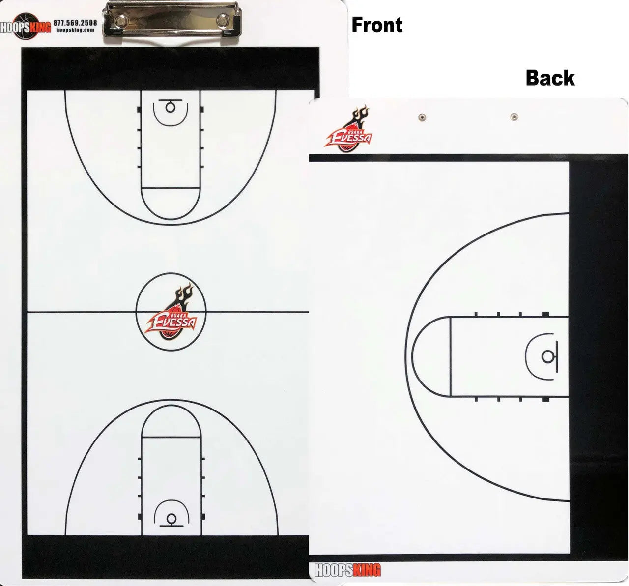 Custom Basketball Board (2 Sided) | Coach Gifts HoopsKing