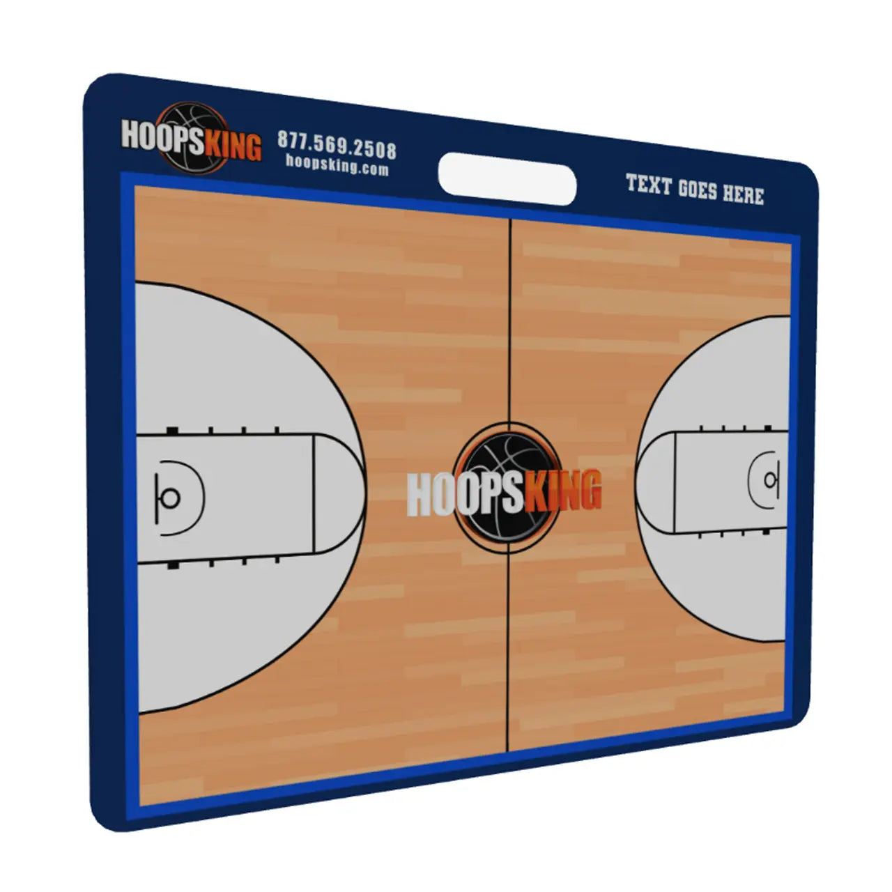 23 X 18 Custom Basketball Coaching Board | 2 Sided| Carry Handle HoopsKing