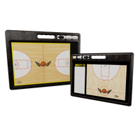 Thumbnail for Pizarra blanca de baloncesto profesional personalizada con mango | 2 caras 