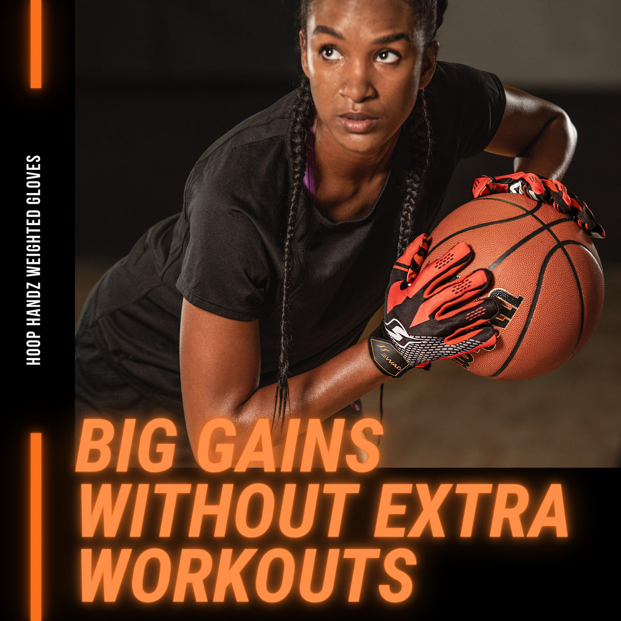 Weighted basketball gloves workout drills training