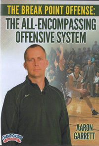 Thumbnail for The Break Point Offense: The All-encompassing Offensive System by Aaron Garrett Instructional Basketball Coaching Video
