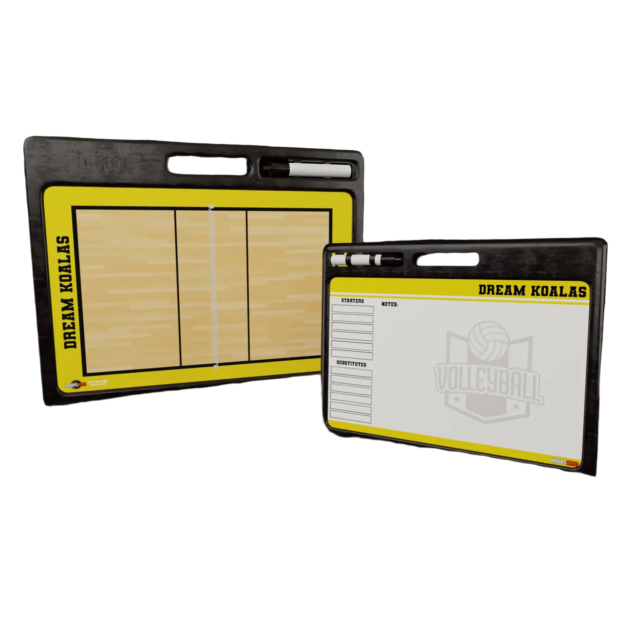 custom volleyball dry erase clipboard coach gift