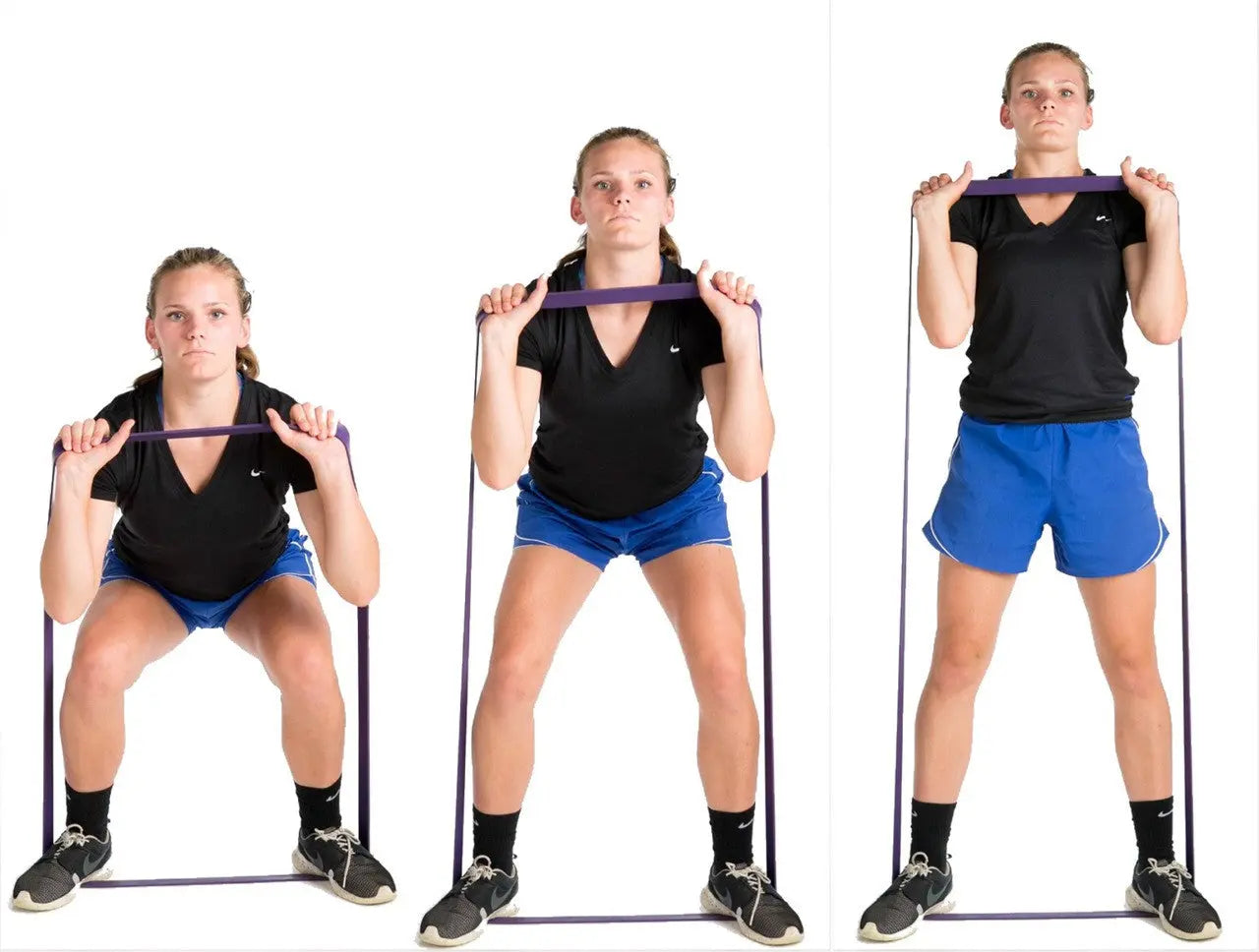 P.R.O. Basketball Resistance Band - squats