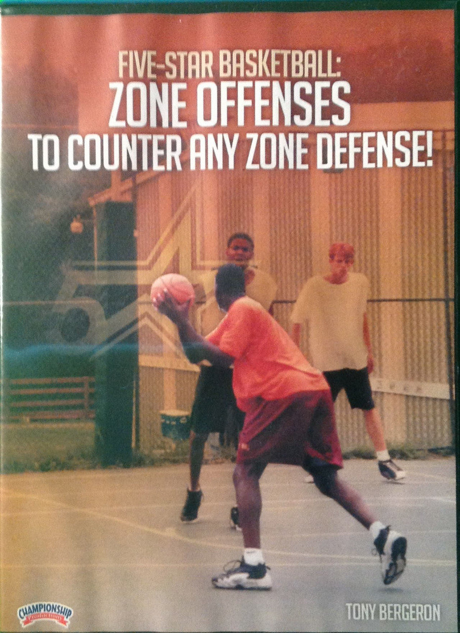 Zone Offense To Counter Any  Zone by Tony Bergeron Instructional Basketball Coaching Video
