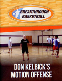 Thumbnail for Don Kelbick's Motion Offense by Don Kelbick Instructional Basketball Coaching Video