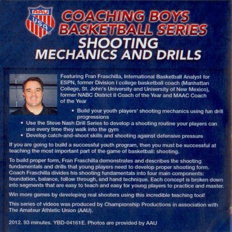(Rental)-Aau Boys Basketball Series: Shooting Mechanics And Drills