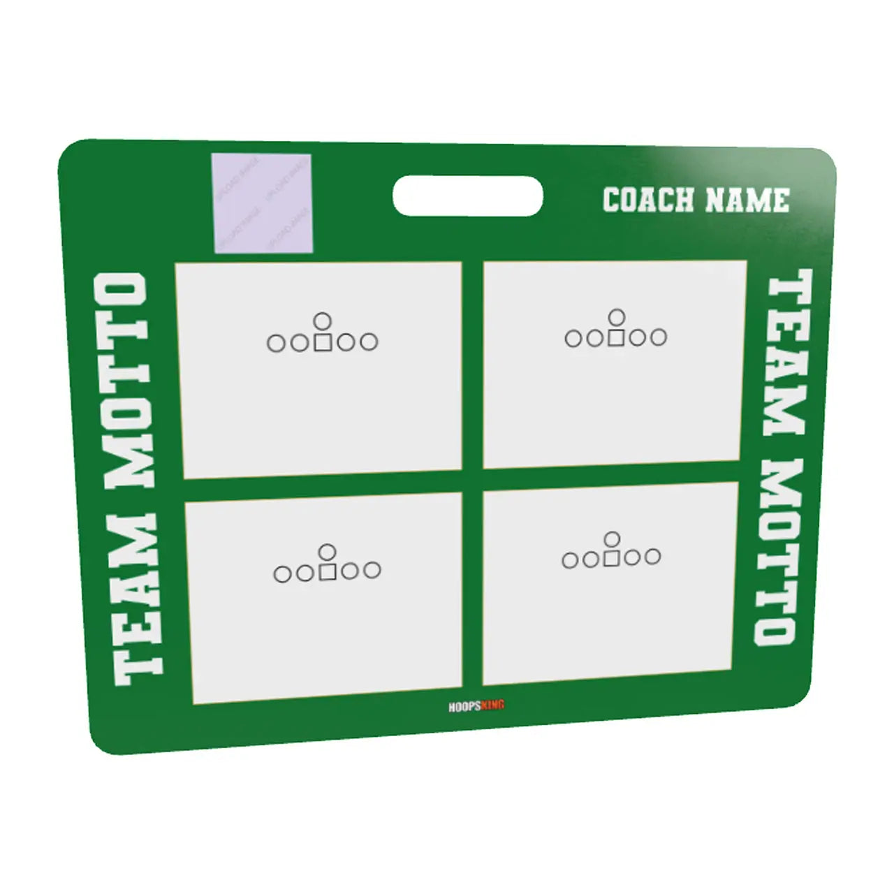 custom football 23 X 18 whiteboard  dry erase