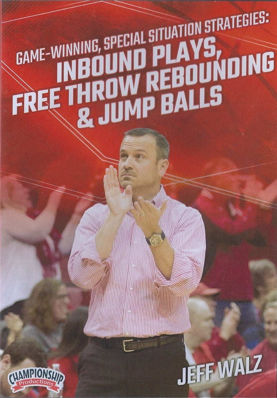 Inbound Plays, Free Throw Rebounding, & Jump Balls by Jeff Walz Instructional Basketball Coaching Video