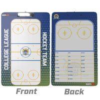 Thumbnail for personalized dry erase clipboard hockey coach