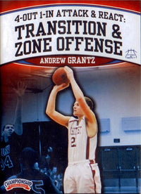 Thumbnail for Attack & React Transition And Zone Offense by Andrew Grantz Instructional Basketball Coaching Video