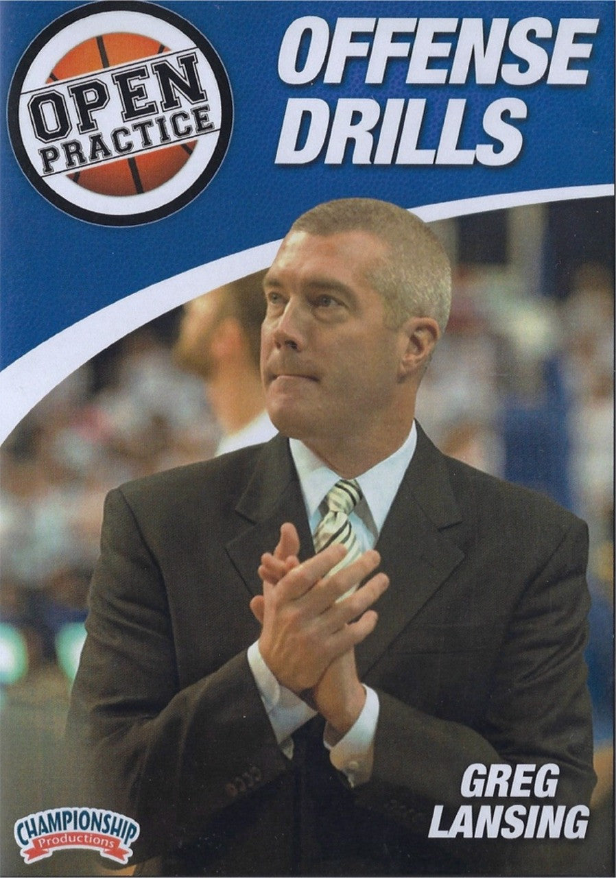 Offense Drills by Greg Lansing Instructional Basketball Coaching Video
