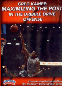 Thumbnail for Maximizing The Post In The Dribble Drive Offense by Greg Kampe Instructional Basketball Coaching Video