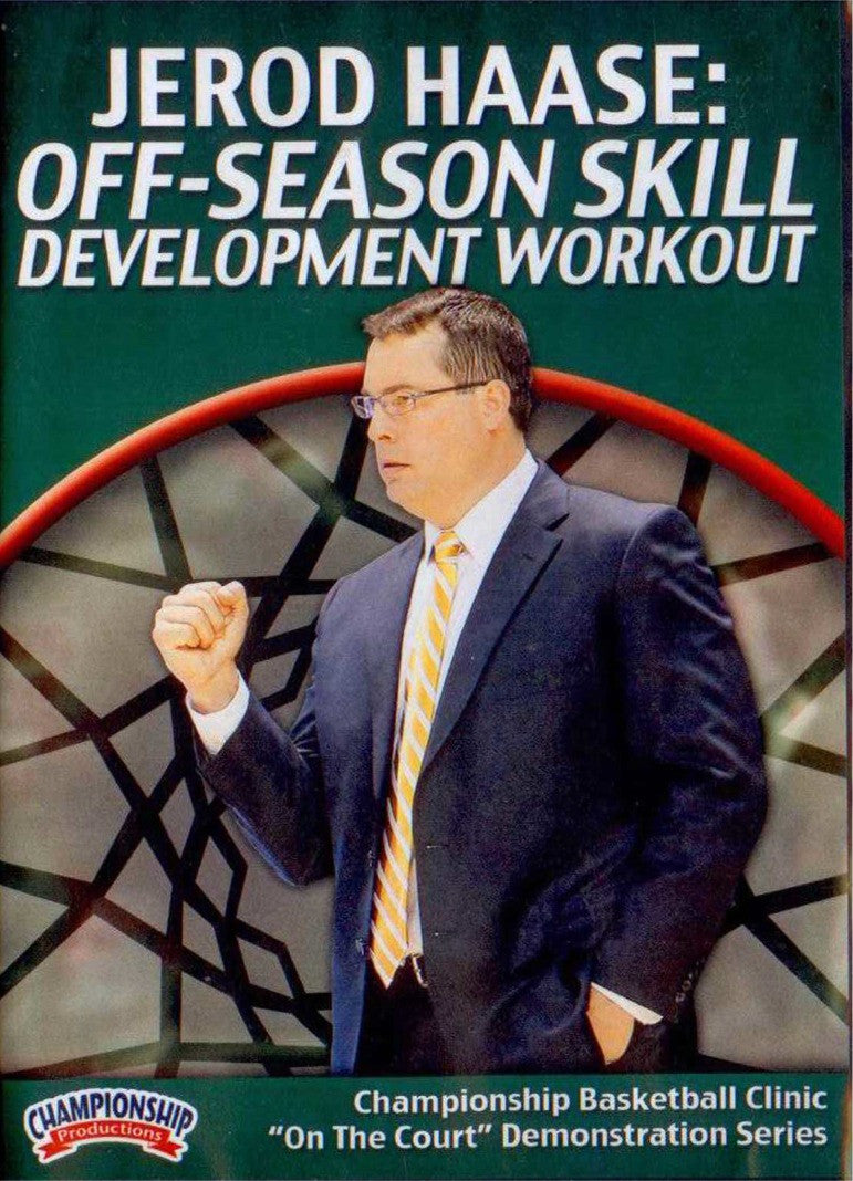 Off-season Skill Development Workout by Jerod Haase Instructional Basketball Coaching Video