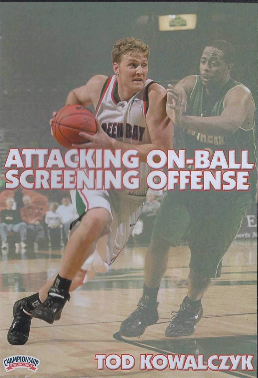 Attacking On-ball Screening Offense by Tod Kowalczyk Instructional Basketball Coaching Video