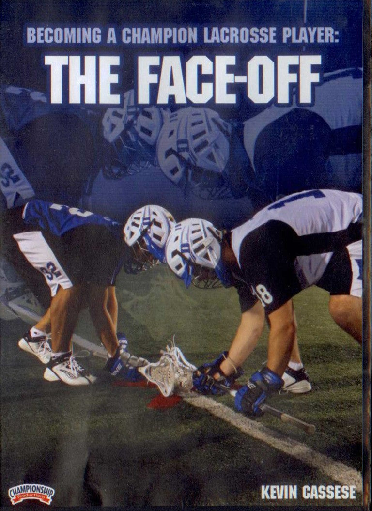 Becoming a Champion Lacrosse Player: The Face-Off by Kevin Cassese Instructional Basketball Coaching Video