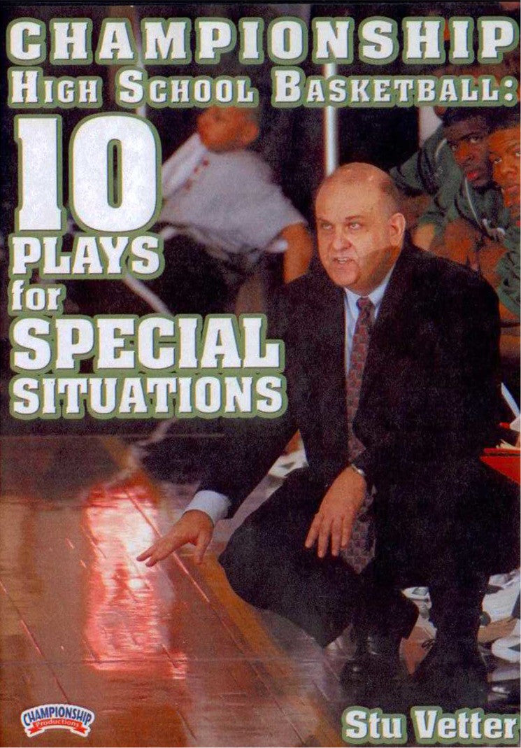 Stu Vetter: Special Situations by Stu Vetter Instructional Basketball Coaching Video