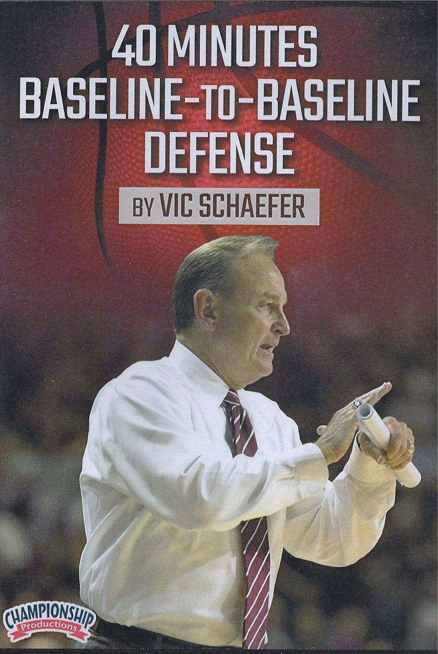 40 Minutes Baseline To Baseline Defense by Vic Schaefer Instructional Basketball Coaching Video