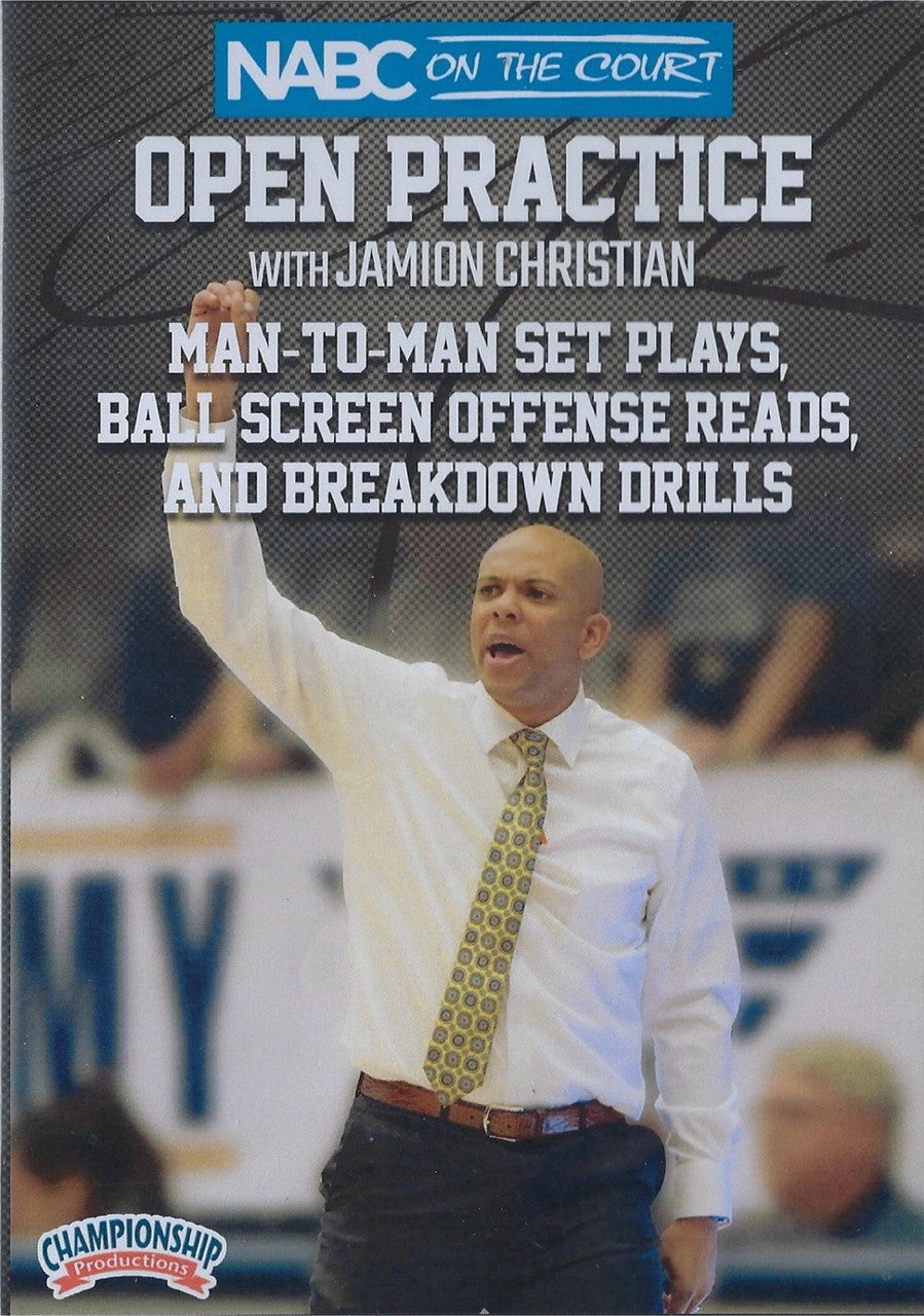 Man to Man Set Plays, Ball Screen Offense Reads, & Breakdown Drills by Jamion Christian Instructional Basketball Coaching Video