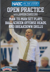 Thumbnail for Man to Man Set Plays, Ball Screen Offense Reads, & Breakdown Drills by Jamion Christian Instructional Basketball Coaching Video