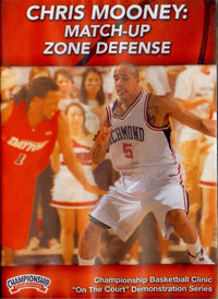 Thumbnail for Match-up Zone Defense by Chris Mooney Instructional Basketball Coaching Video