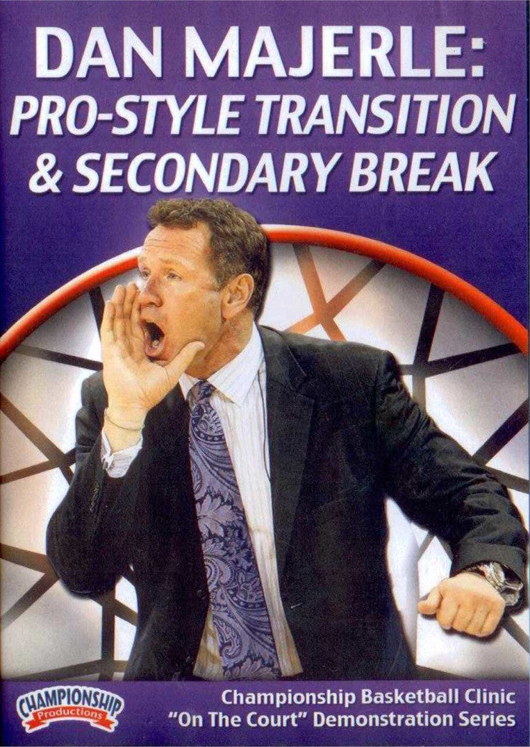 Pro Style Transition & Secondary Break by Dan Majerle Instructional Basketball Coaching Video