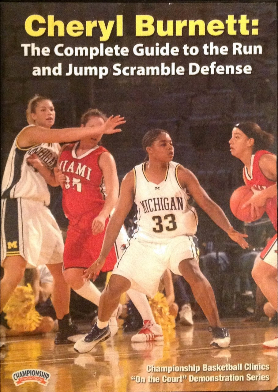 The Complete Guide To The Run & Jump by Cheryl Burnett Instructional Basketball Coaching Video