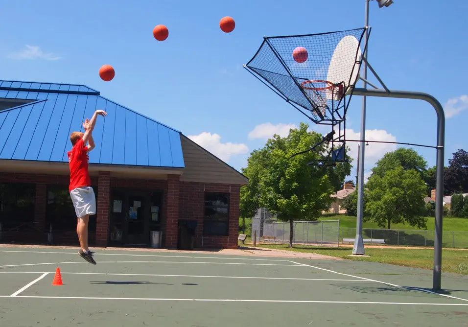 IC3 Basketball Shooting Machine Rebounder Airborne Athletics