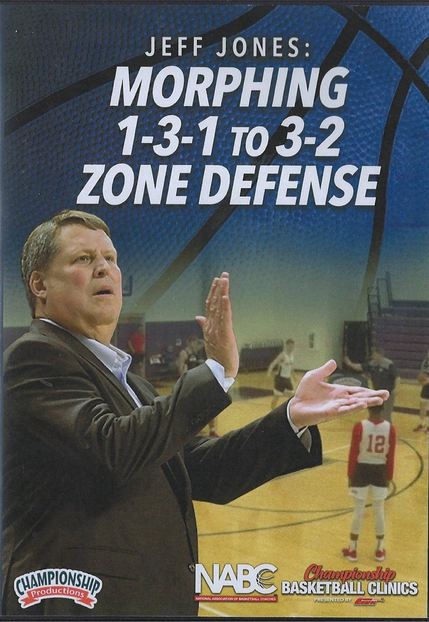 Morphing 1-3-1 to 3-2 Zone Defense by Jeff Jones Instructional Basketball Coaching Video