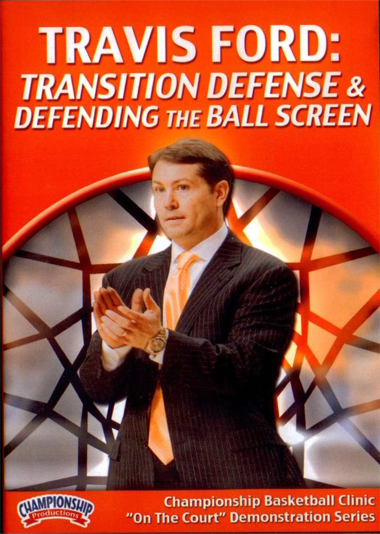 Transition Defense & Defending The Ball Screen by Travis Ford Instructional Basketball Coaching Video