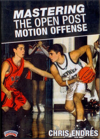 Thumbnail for Mastering The Open Post Motion Offense by Chris Endres Instructional Basketball Coaching Video