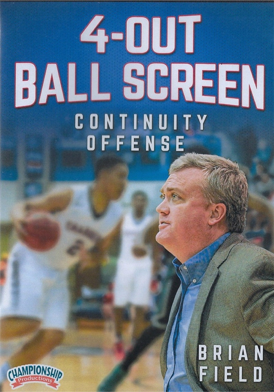 4 Out Ball Screen Continuity Offense by Brian Field Instructional Basketball Coaching Video