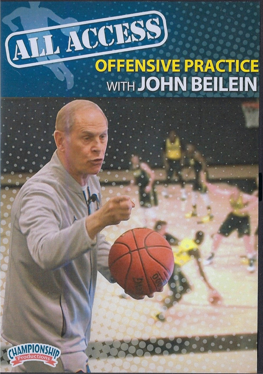 All Access Basketball Offensive Practice John Beilein by John Beilein Instructional Basketball Coaching Video